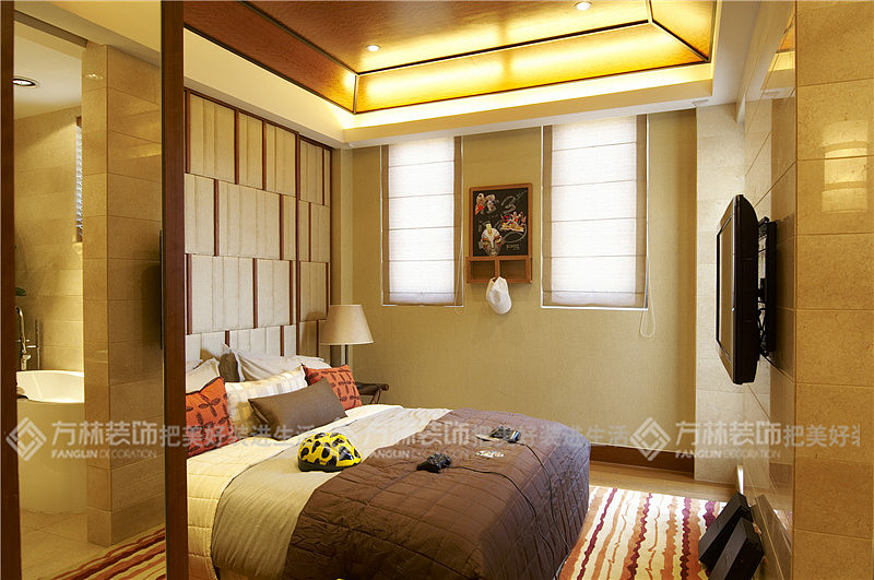 铁岭方林装饰洋房一楼带地下室装修