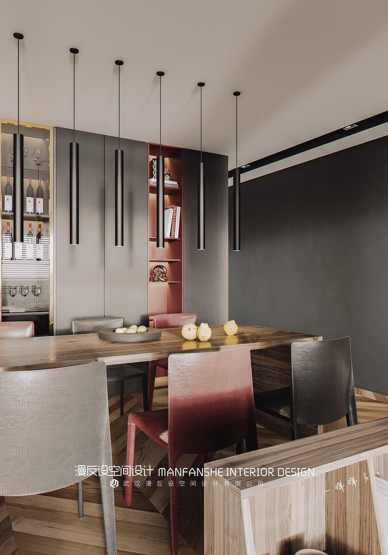 日常搬砖系列-VR现代客餐厅