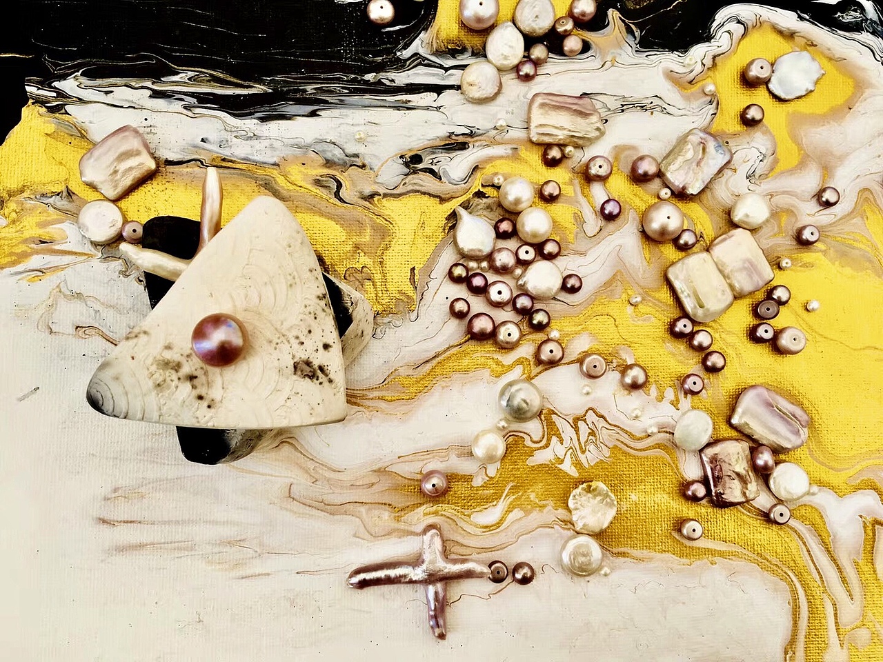 北溟珍珠系列之「妆奁」7系 「玄霜」