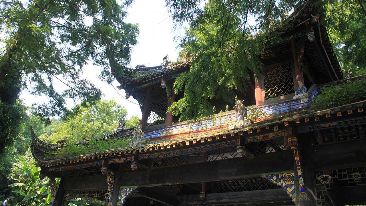 摄影作品（青城山，都江堰）（图ZNTc2NDk3Mjg=） - 风光摄影 - 站酷设计师树木端原创素材 - 站酷ZCOOL