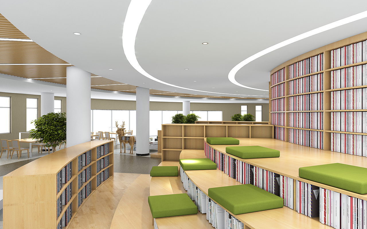 中国石油大学图书馆空间改造设计方案