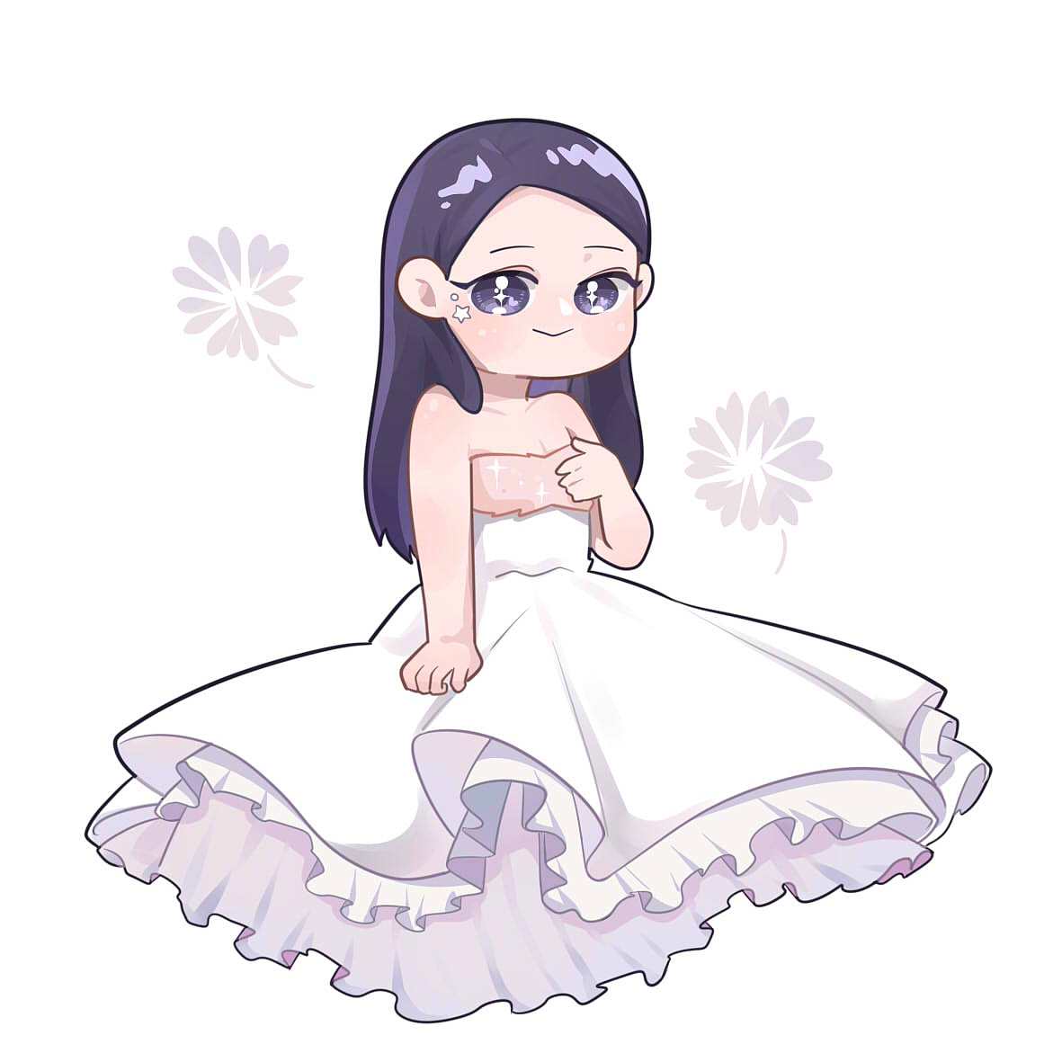 乘风破浪的姐姐Q版（图ZMjE0OTE3OTY4） - 商业插画 - 站酷设计师KATA种籽原创素材 - 站酷ZCOOL