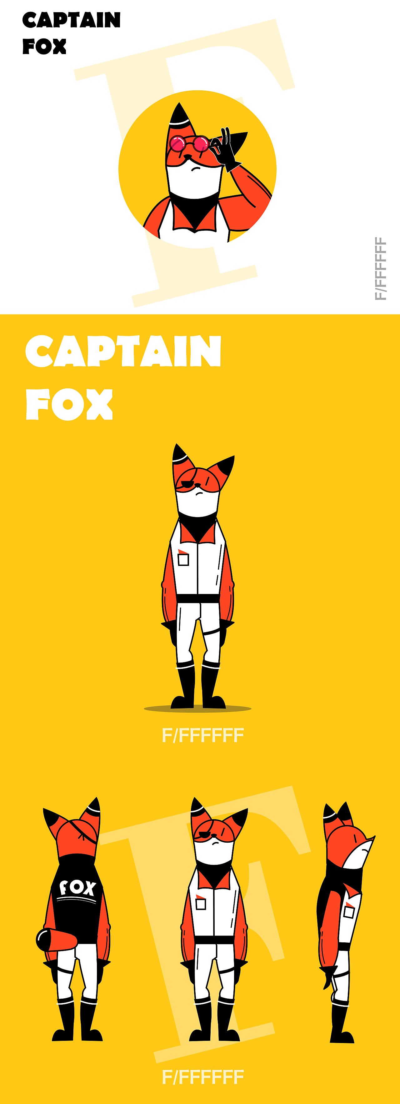 FOX狐狸船长（图ZOTU5NjA0NzY=） - 概念设定 - 站酷设计师三花肉原创素材 - 站酷ZCOOL