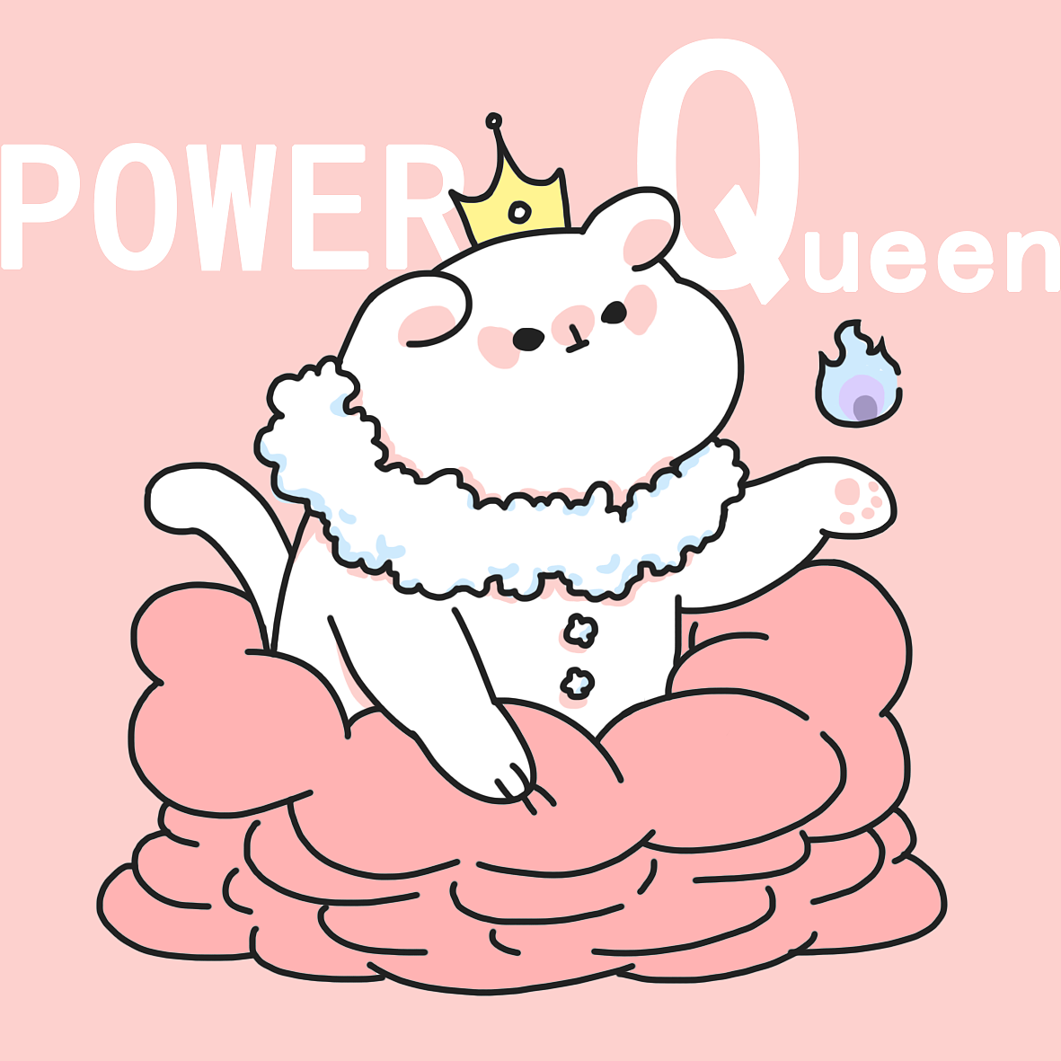 被窝猫壁纸   女王节快乐