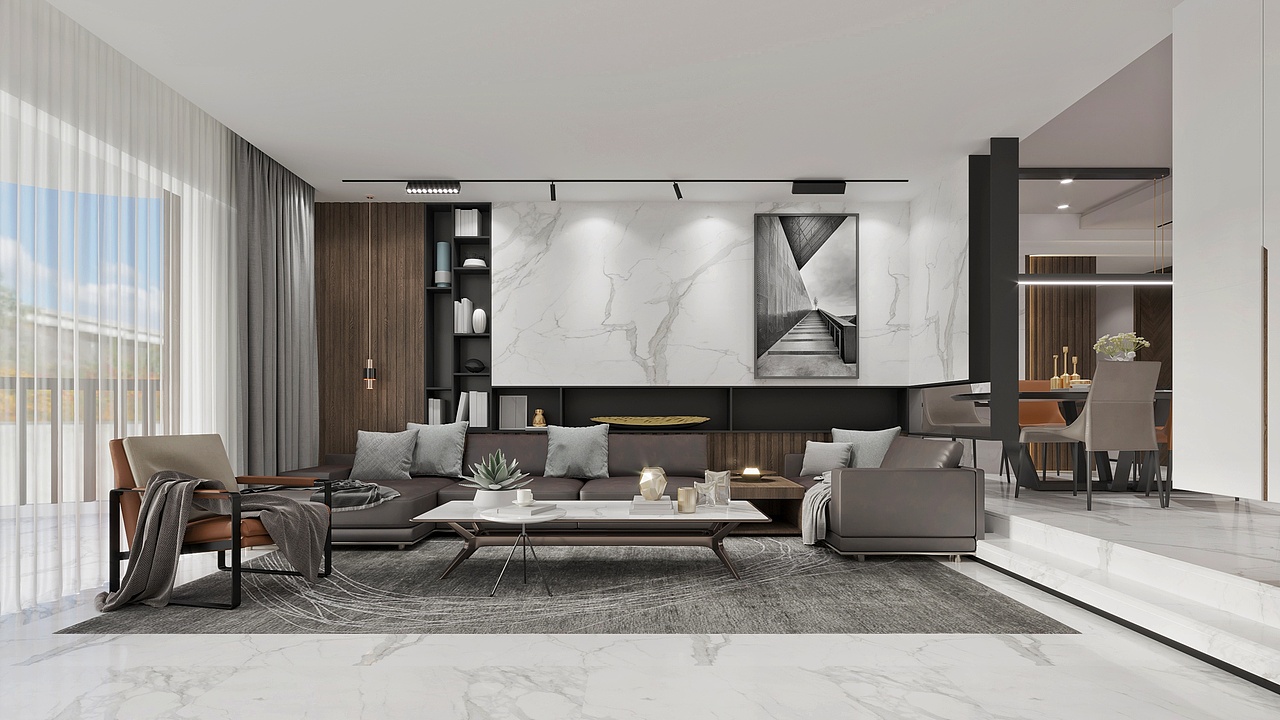 布舍设计【莫兰迪】丨住宅设计