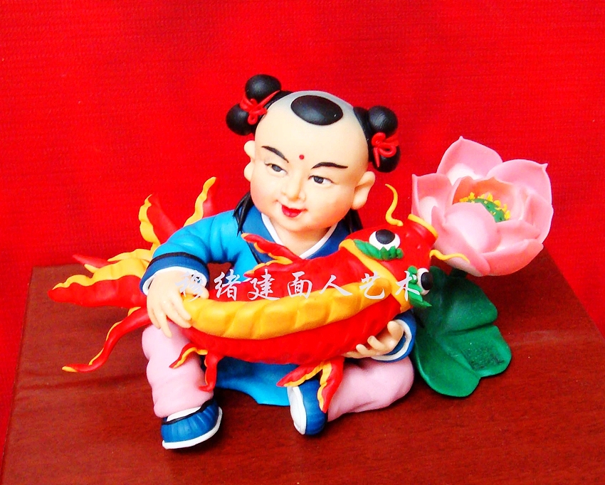 中国面塑～捏面人艺术（图ZNjEzNzEwNjg=） - 工艺品设计 - 站酷设计师hezems原创素材 - 站酷ZCOOL