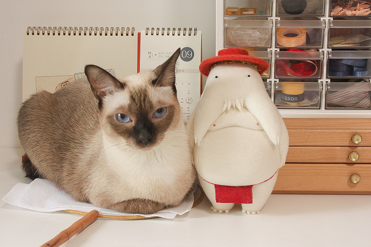 囍囍的羊毛毡之千寻里的萝卜精