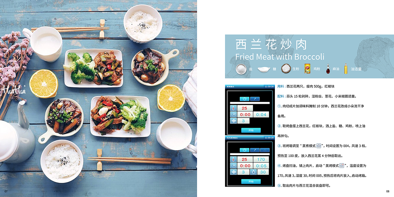 Furnotel万能蒸烤箱菜谱（图ZMTUyMzA1MTk2） - 书籍/画册 - 站酷设计师胖虎_o原创素材 - 站酷ZCOOL