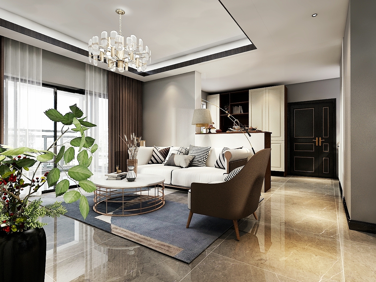 全屋定制-北欧现代（图ZMTc0MTExMzI0） - 家装设计 - 站酷设计师乐一Lit原创素材 - 站酷ZCOOL