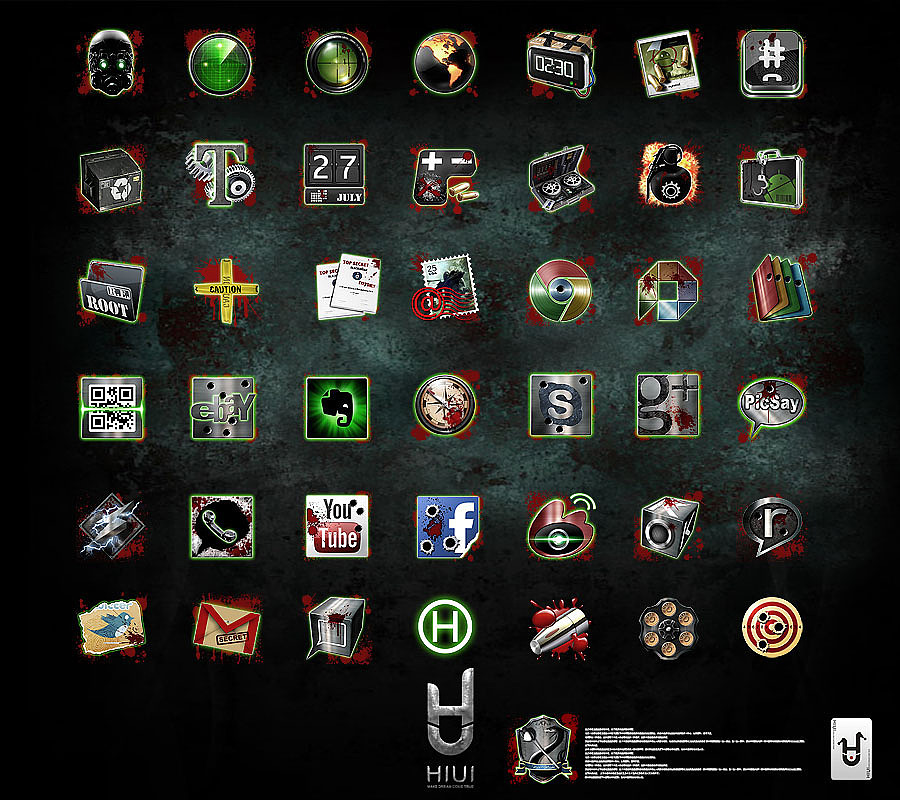 科幻类GUI-代号：黑曼巴（图ZNjM3NTk3Mjg=） - 主题/皮肤 - 站酷设计师斯纳普奇神父原创素材 - 站酷ZCOOL