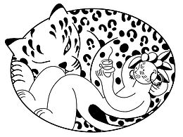 一组为非洲咖啡品牌做的创意插画