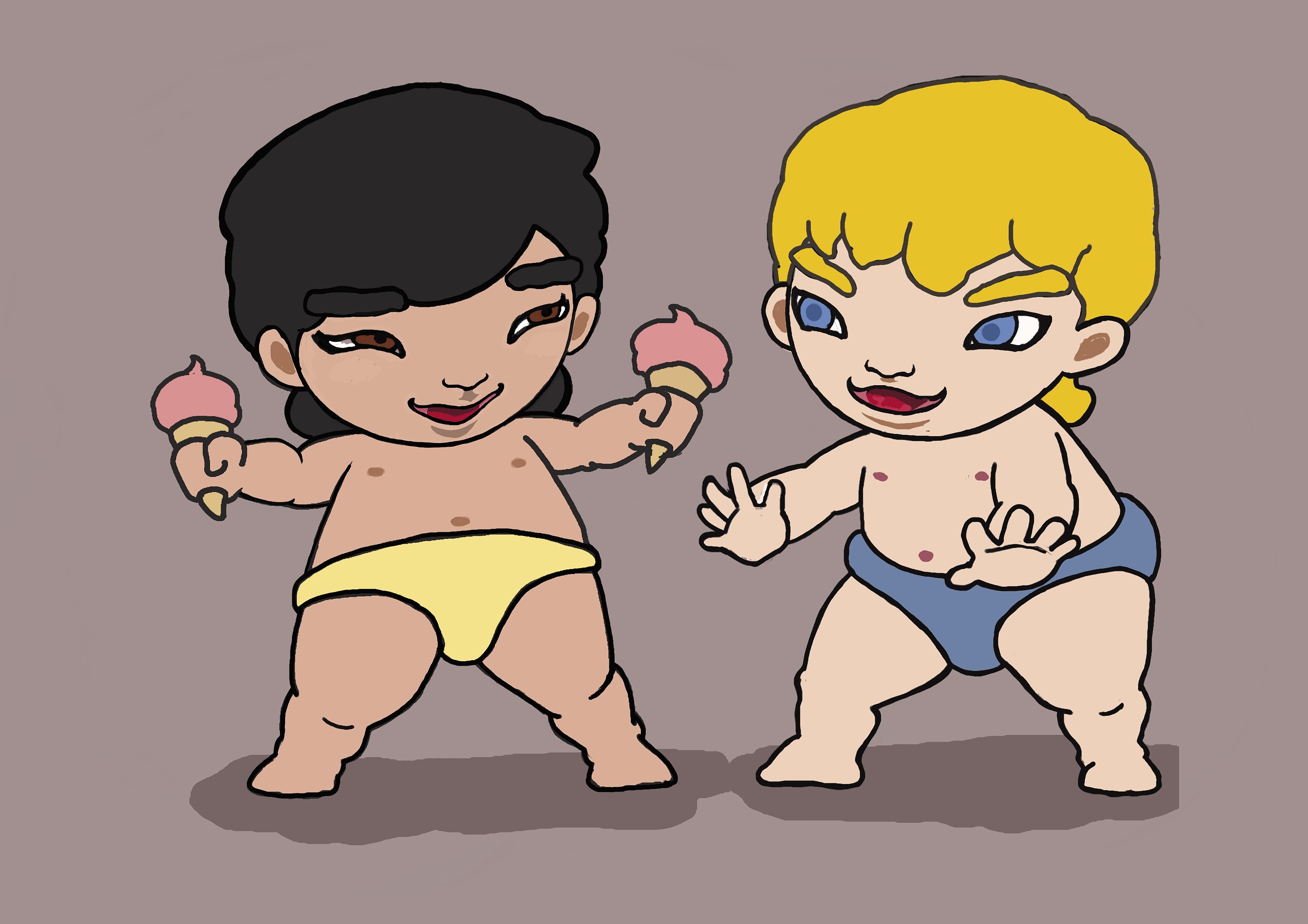 海尔兄弟是小胖子2