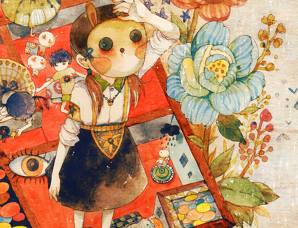水彩（图ZMzkwMTgxMzI=） - 商业插画 - 站酷设计师舞小仙原创素材 - 站酷ZCOOL
