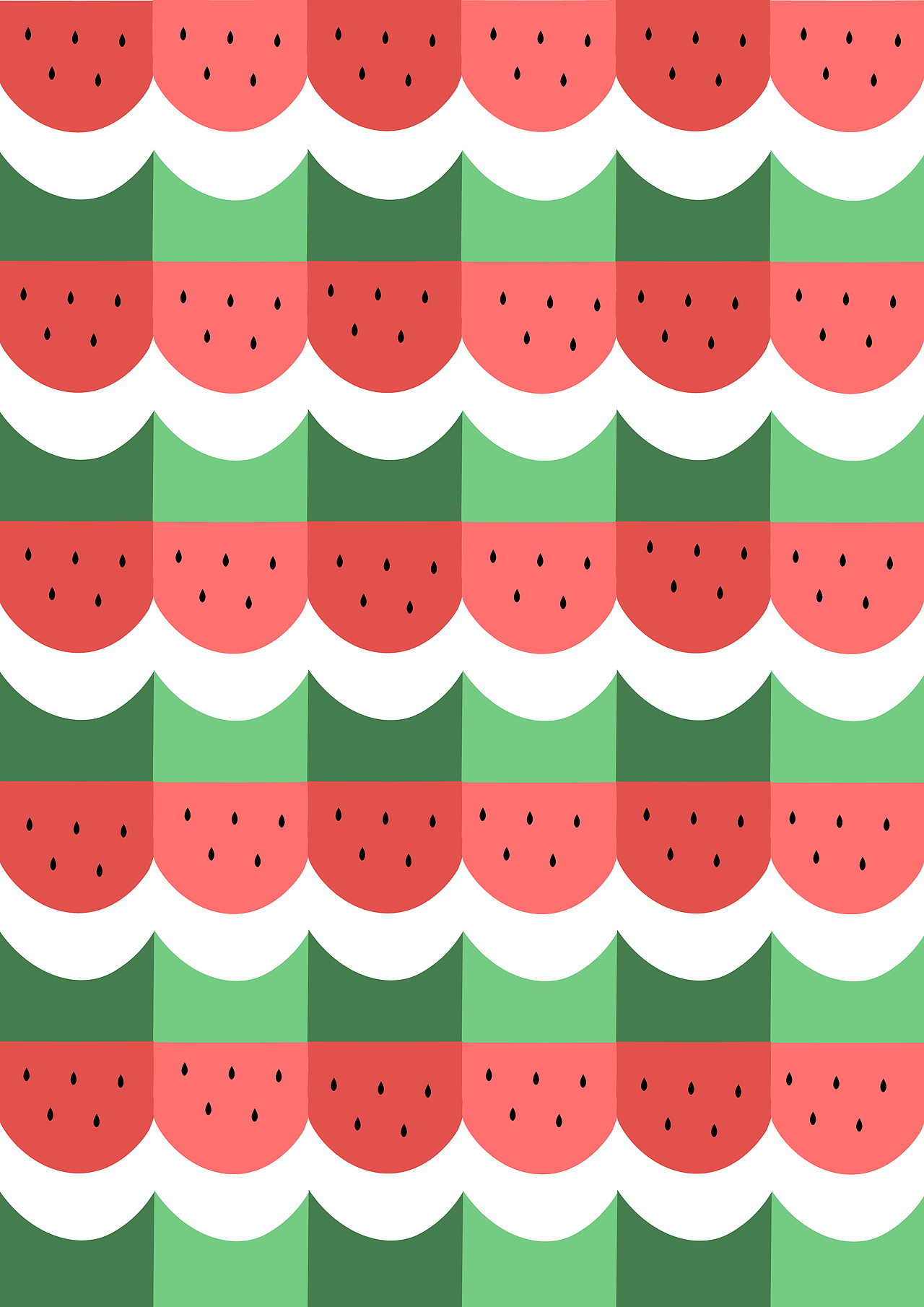 夏日西瓜~（图ZMTgxODExNTcy） - 图案 - 站酷设计师Z47707795原创素材 - 站酷ZCOOL