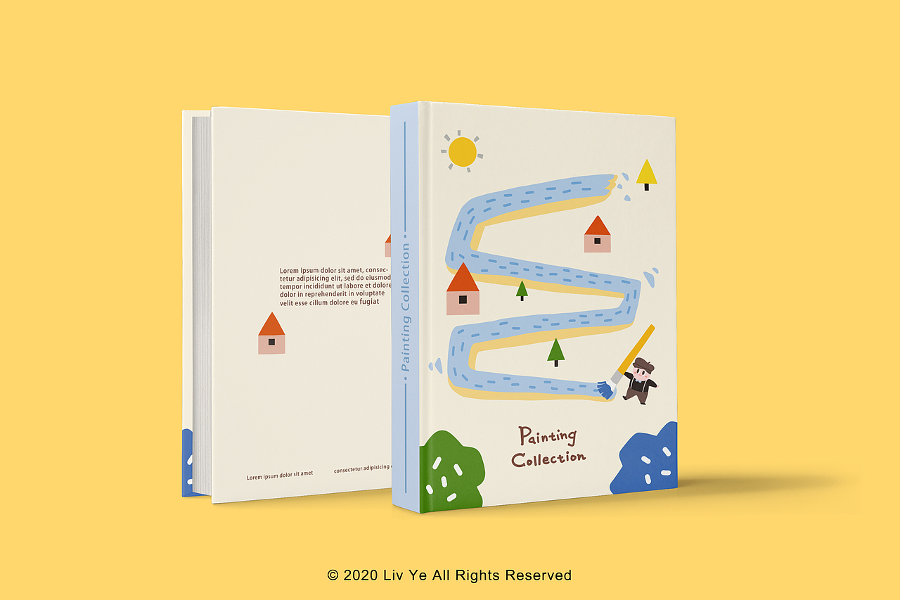 儿童画册封面设计（图ZMjE4Nzc1OTI0） - 儿童插画 - 站酷设计师LivYip原创素材 - 站酷ZCOOL