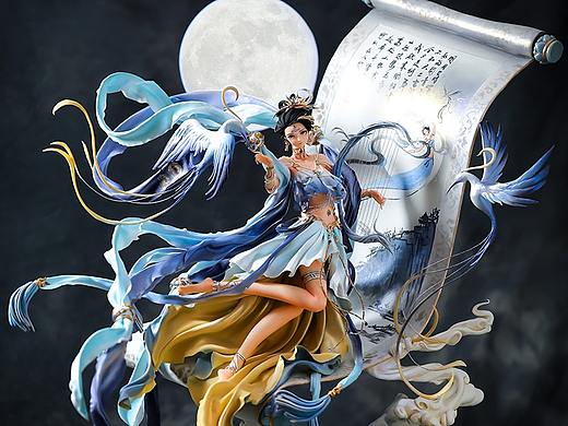 可以吃的手办|翻糖人偶蛋糕《花鸟卷》全部都可以吃哦 
