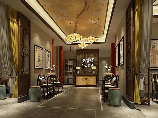 古滇宫养生会所（个人主页-ZMzI2MzA3NDQ=） - 家装设计 - 站酷设计师弈时YS设计原创素材 - 站酷ZCOOL