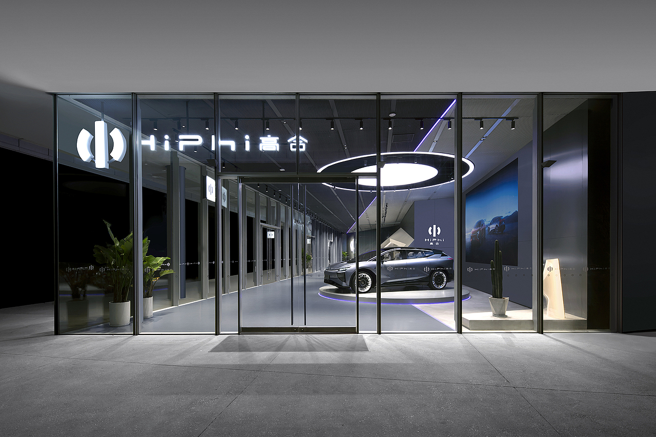 高合汽车店面精修图（图ZMjUxMzY4NzM2） - 修图/后期 - 站酷设计师猫猊咔原创素材 - 站酷ZCOOL