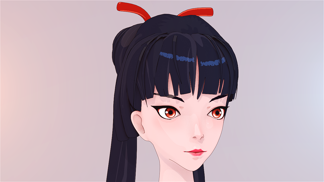 C4D三维渲染二维，不知火人物制作