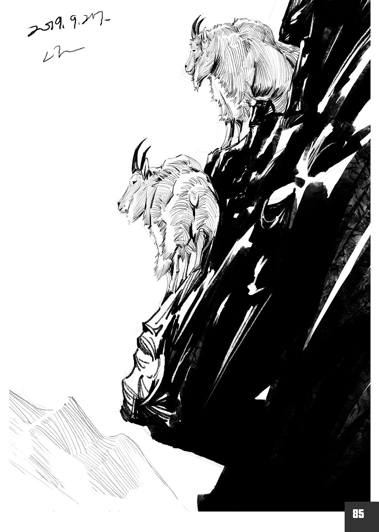 2019速写簿（图ZMTkyODg0ODQ4） - 绘画 - 站酷设计师半岛酒徒原创素材 - 站酷ZCOOL