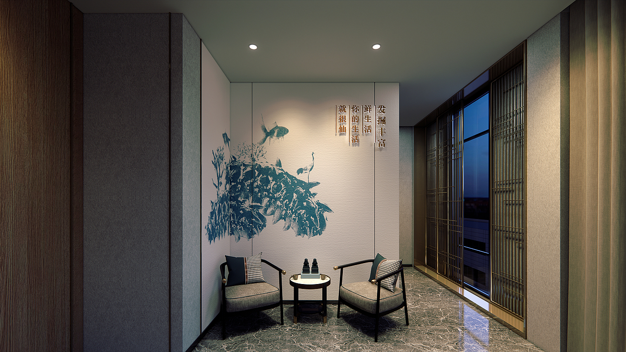 海仙荟（图ZMjg4ODg5ODEy） - 商业空间设计 - 站酷设计师中河建设原创素材 - 站酷ZCOOL