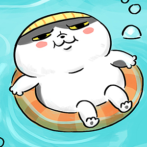市井百喵-肥猫泡水（图ZNTU3ODg3MjQ=） - 创作习作 - 站酷设计师zhizhi吱吱原创素材 - 站酷ZCOOL