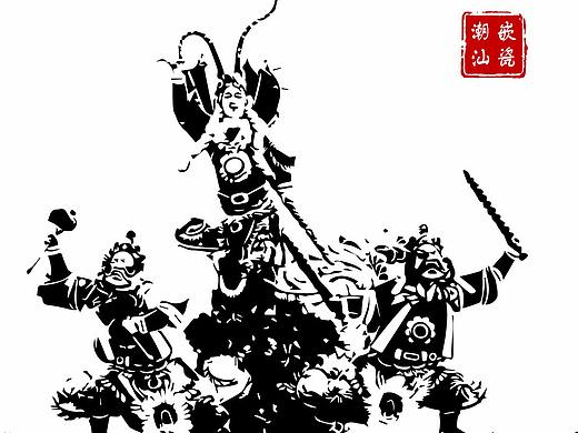 潮汕工艺潮汕嵌瓷人物艺术