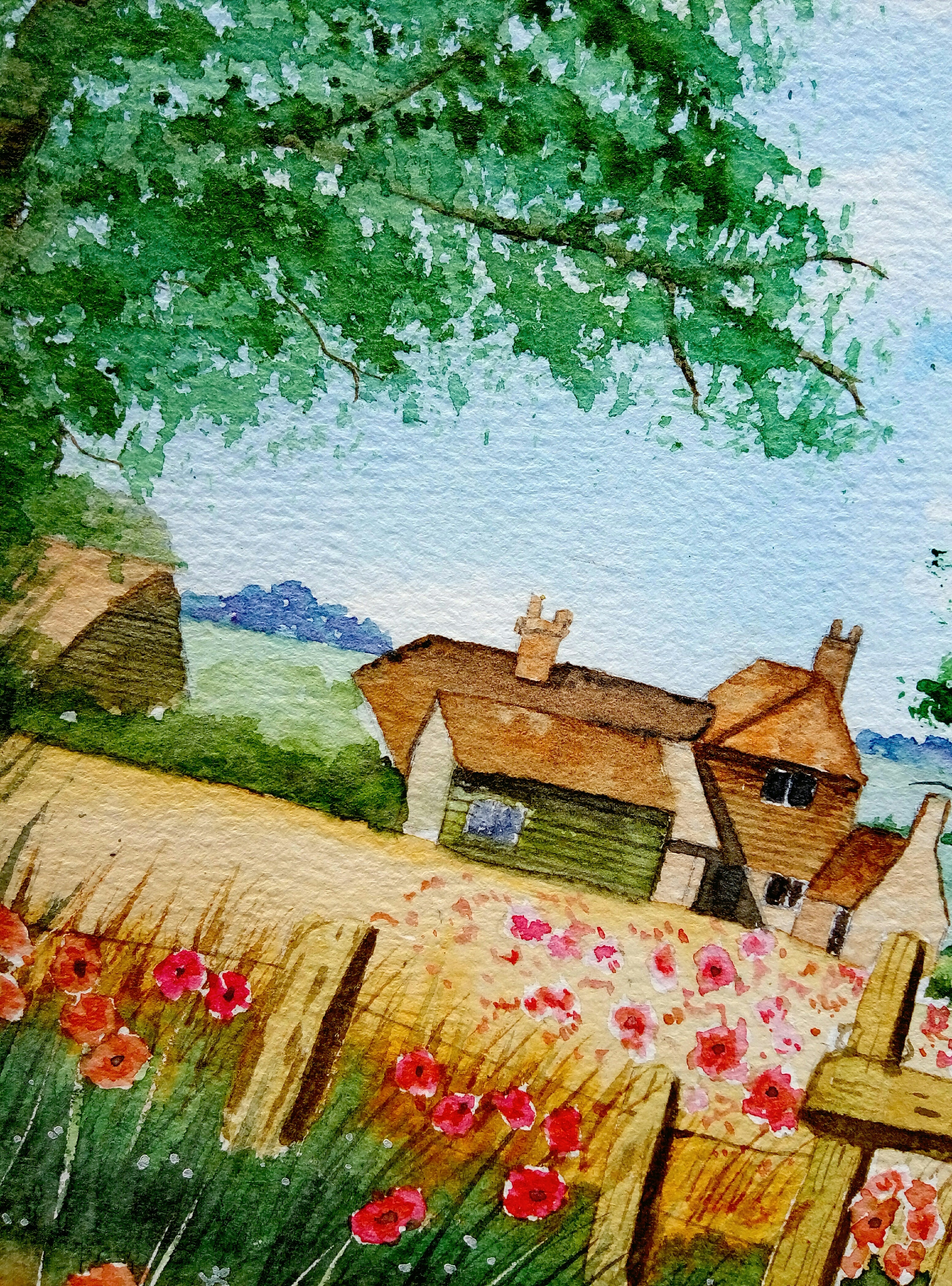 水彩风景练习|插画|插画习作|lydia初 - 原创作品 - 站酷 (zcool)