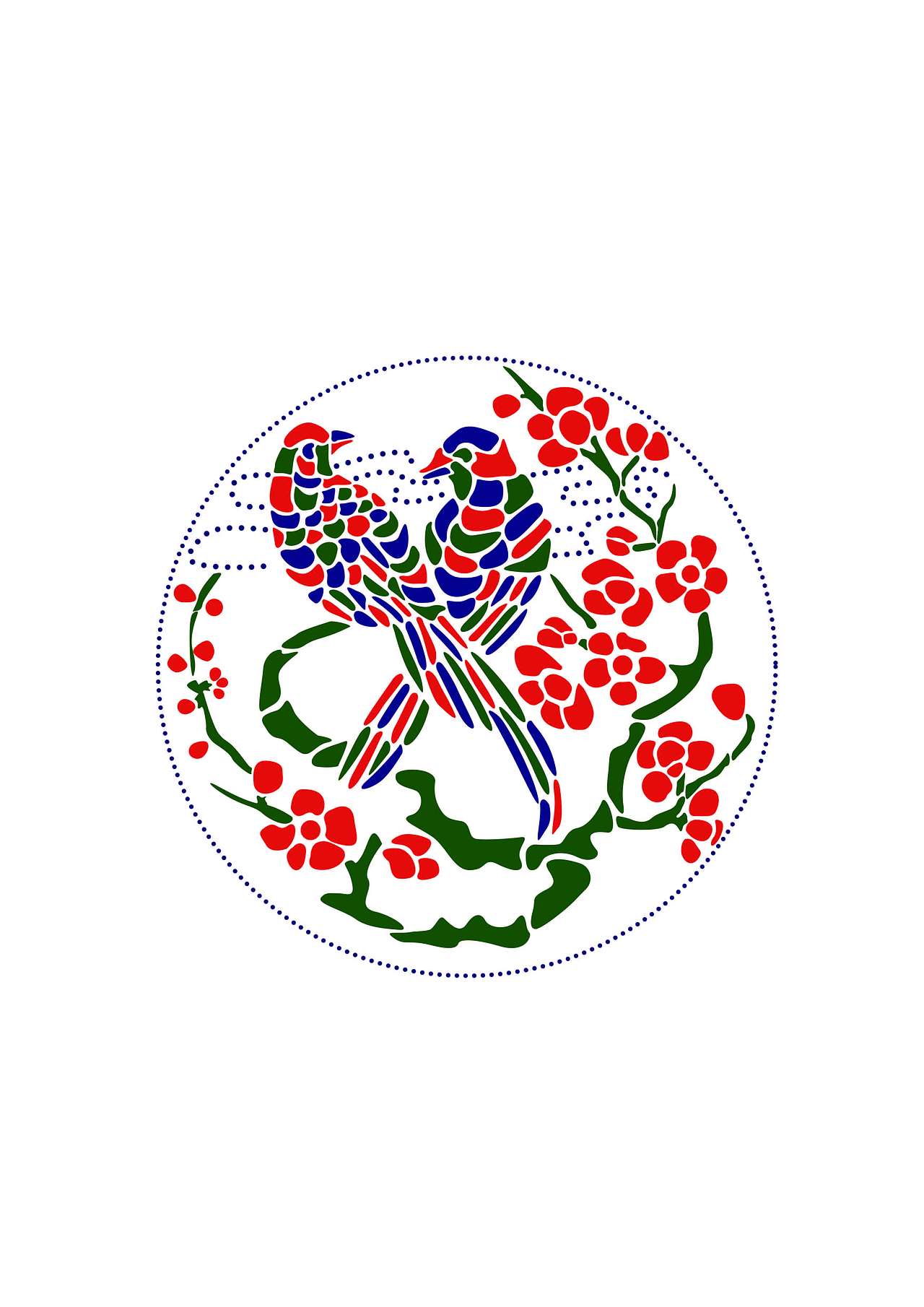 魏县传统花布印染工艺图案再生设计