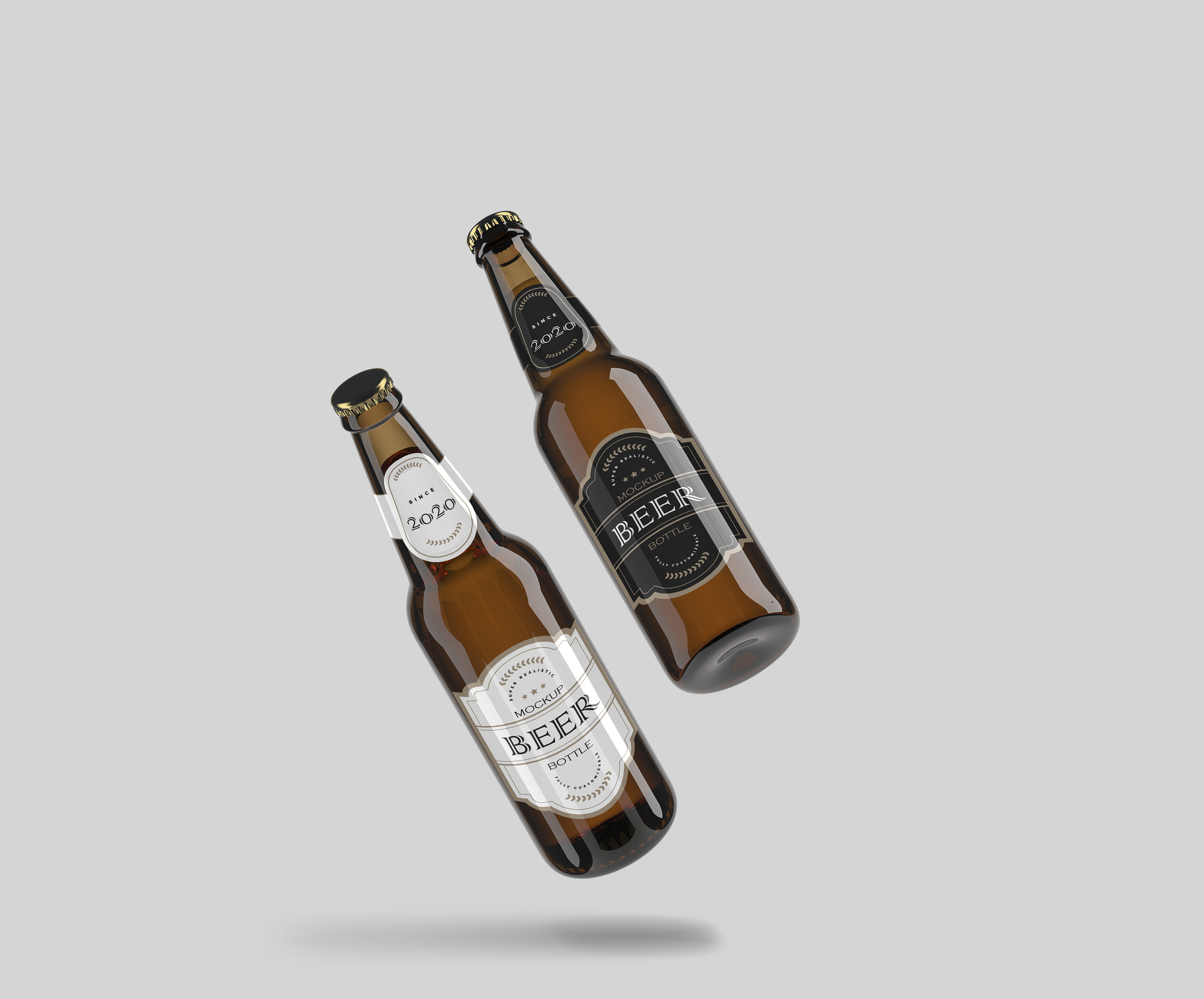 皇冠样机(啤酒)