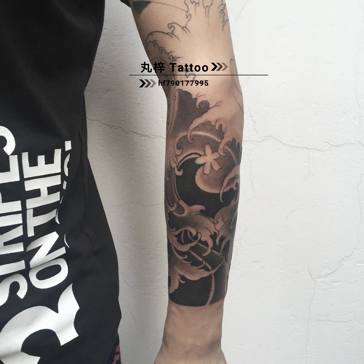 牡丹纹身花臂纹身图案传统纹身风格|纯艺术|其他艺创|武汉铁木针刺青 - 原创作品 - 站酷 (ZCOOL)