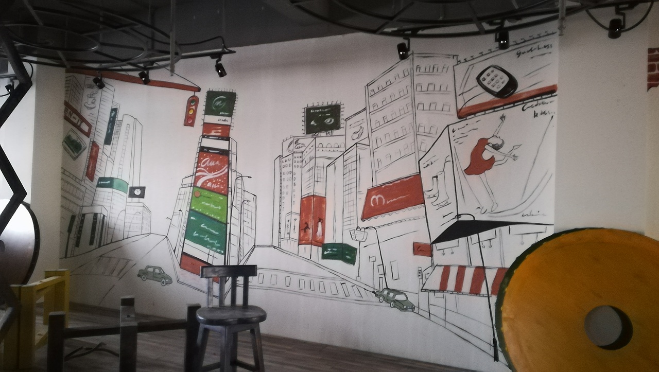 日照农村文化墙,壁画,手绘墙,幼儿园彩绘,墙体彩绘