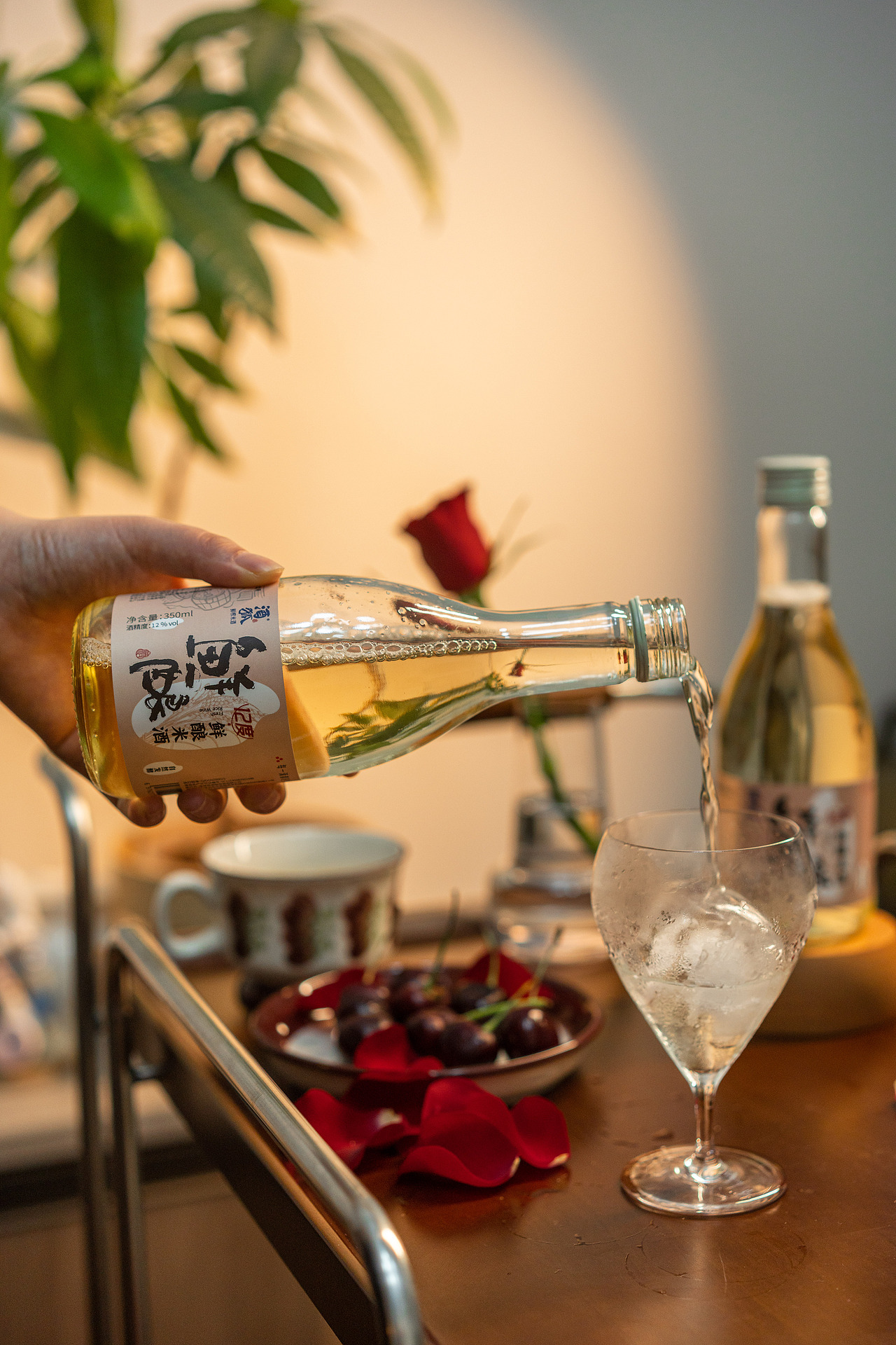 像香槟一样的米酒啊