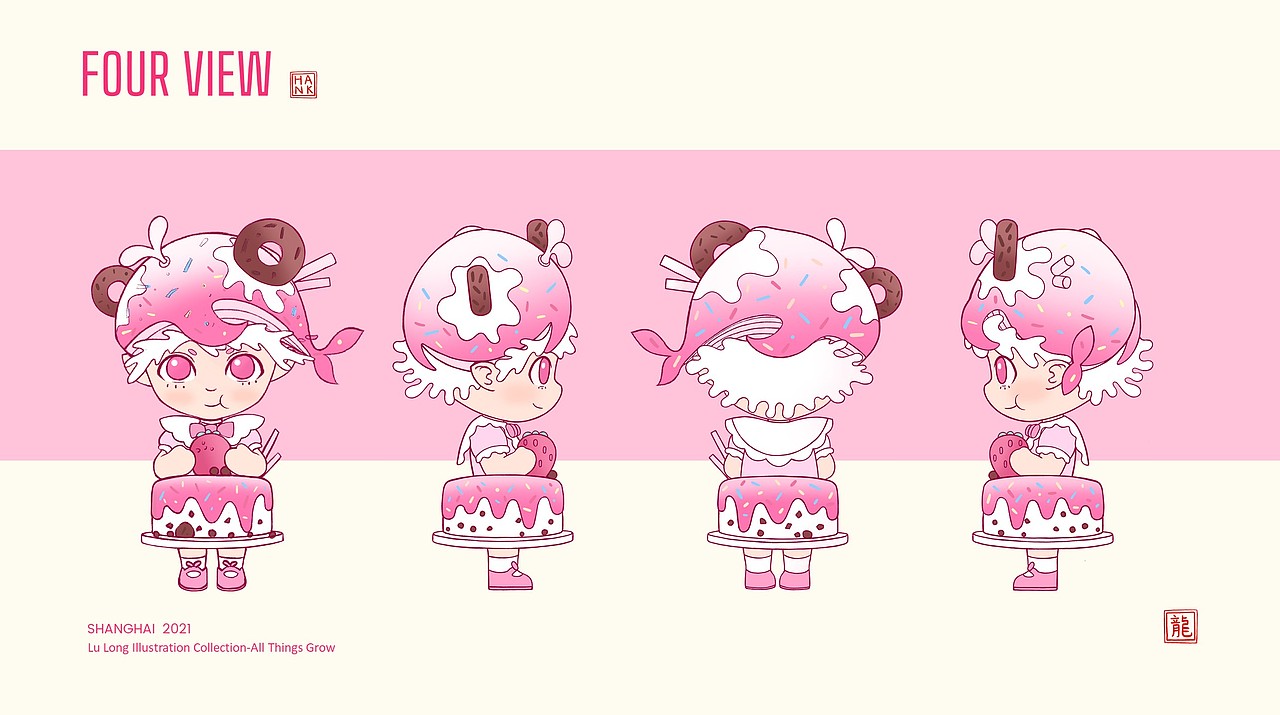 2021上半年作品集“万物生长”（图ZMjU3NjkyMTc2） - 商业插画 - 站酷设计师龍二三三原创素材 - 站酷ZCOOL