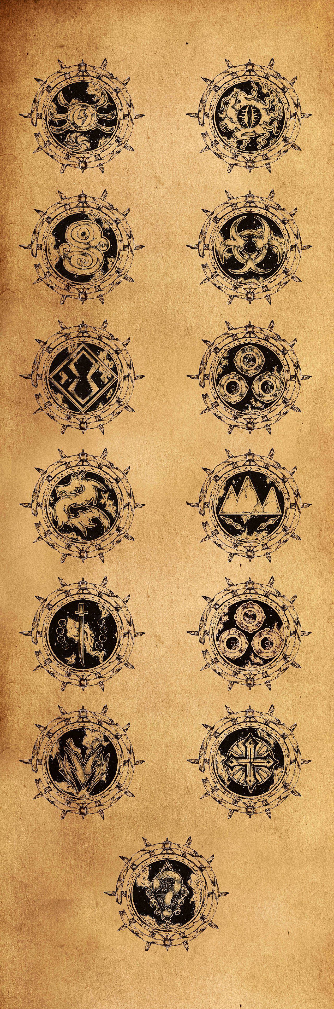 赫尔德之眼·腾讯DNF暗黑设定集（图ZMTQwMzA1MTYw） - 商业插画 - 站酷设计师Leer_原创素材 - 站酷ZCOOL