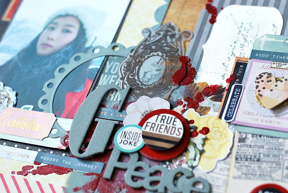 scrapbook剪贴一张