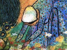 这是砂画不是沙画《Memory of the Garden at Etten 》