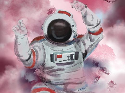 粉色星球人（個人主頁-ZMzIwMjczNzY=） - 新銳潮流插畫 - 站酷設計師偷了很多人的春天原創(chuàng)素材 - 站酷ZCOOL