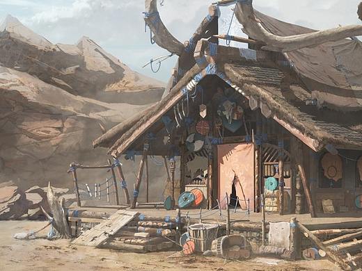 维京巨兽小屋延展