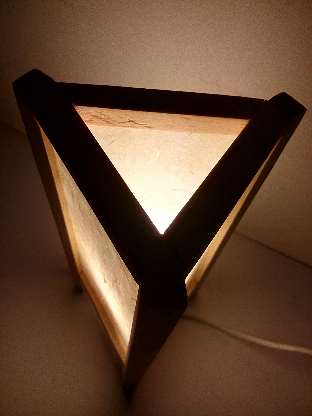 榫卯台灯木台灯