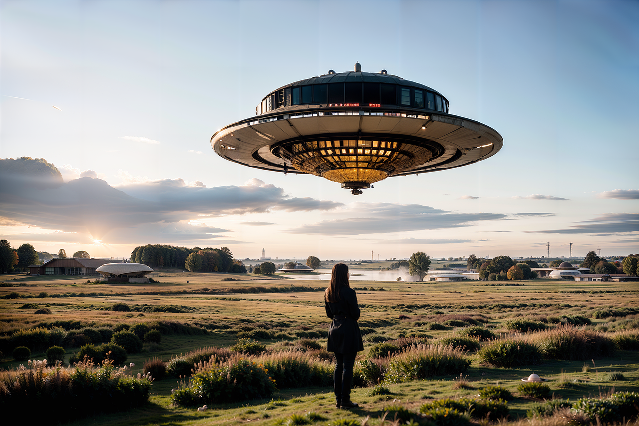 AI生成 UFO（图ZMzUzMzAzNzUy） - 概念设定 - 站酷设计师奔五的李李原创素材 - 站酷ZCOOL