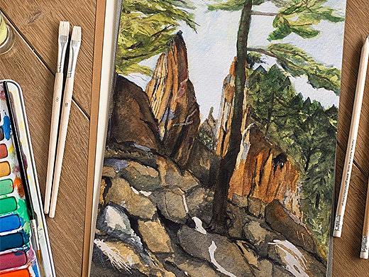 旅行手账 - 黄山