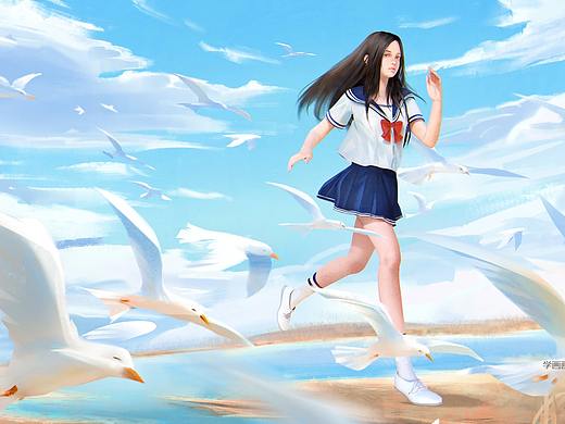 绘画作品练习(个人主页-ZNDA1NDc2NjQ=) - 商业插画 - 站酷设计师美术加网校原创素材 - 站酷ZCOOL