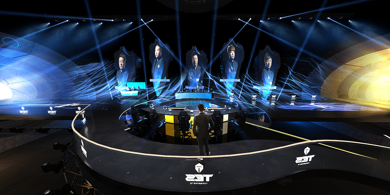 王者荣耀线下小组赛 舞美设计（图ZMzIyNzQzOTgw） - 舞台美术 - 站酷设计师牛宝宝原创素材 - 站酷ZCOOL