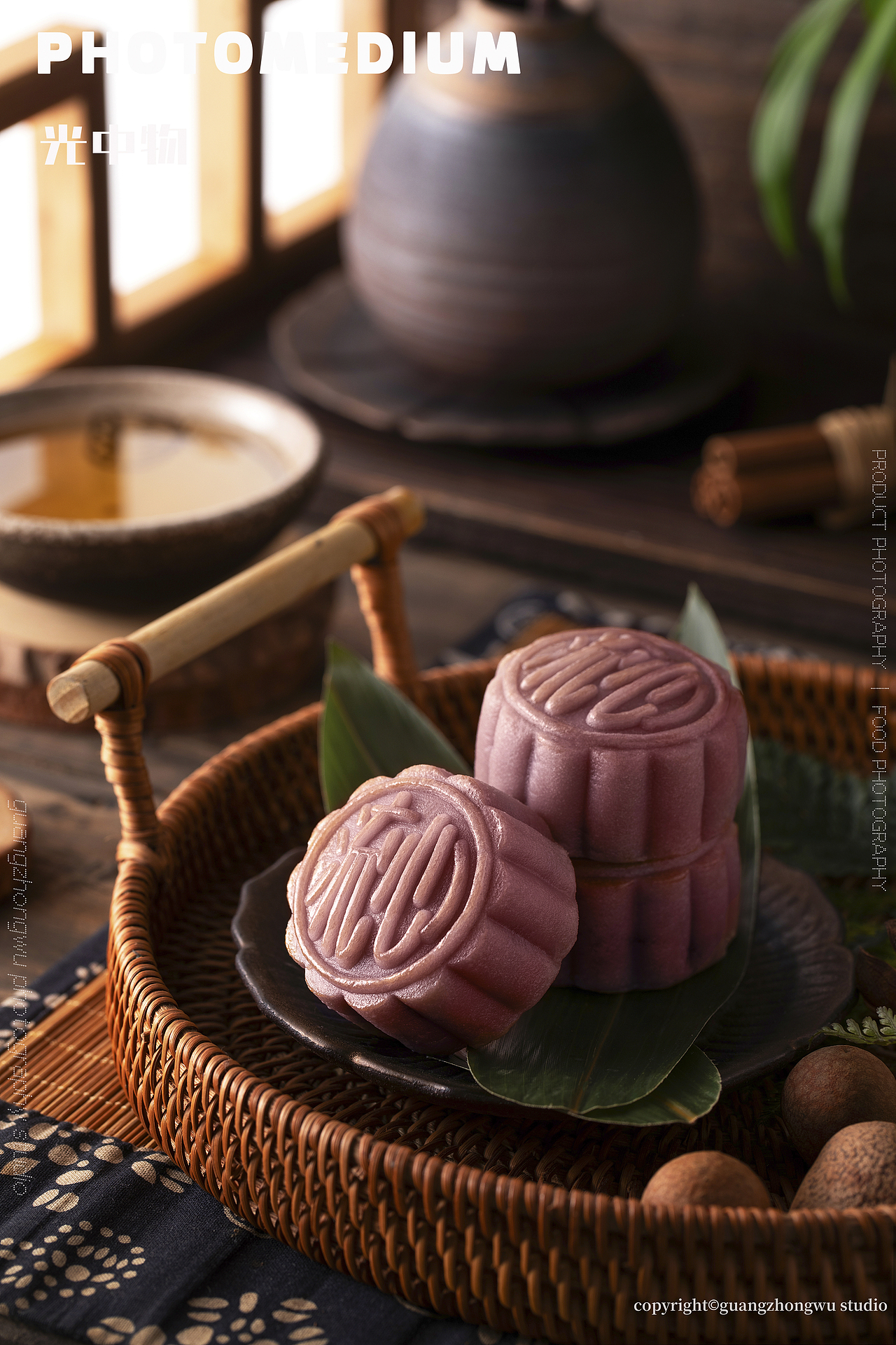 流心月饼拍摄X光中物Studio