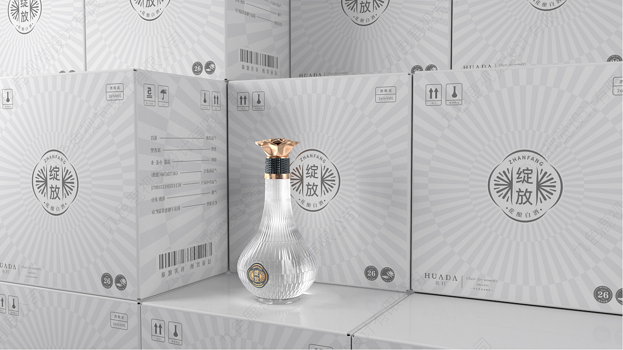 花打-高端女性商务白酒品牌全案