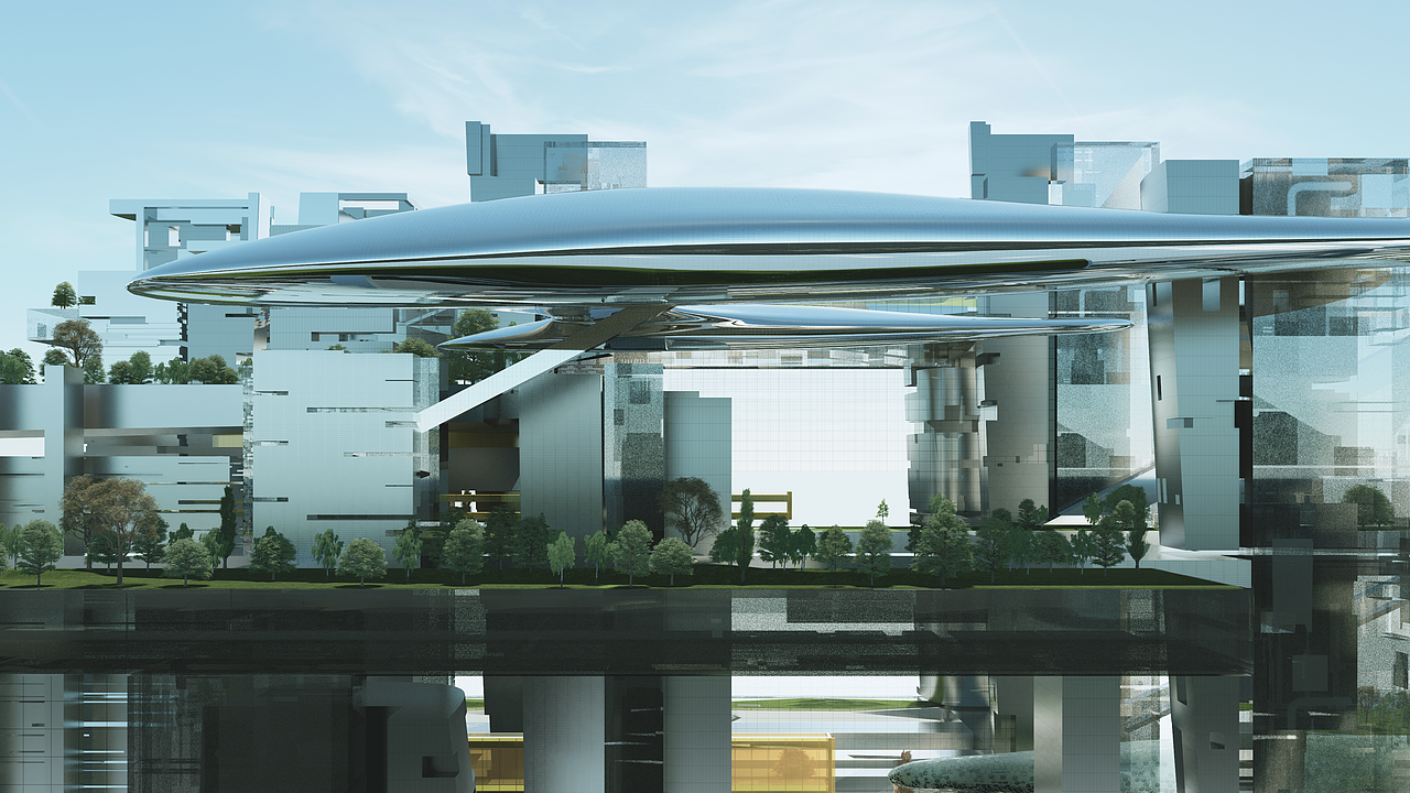 元宇宙城市设计 / vertical harbor 立体港湾