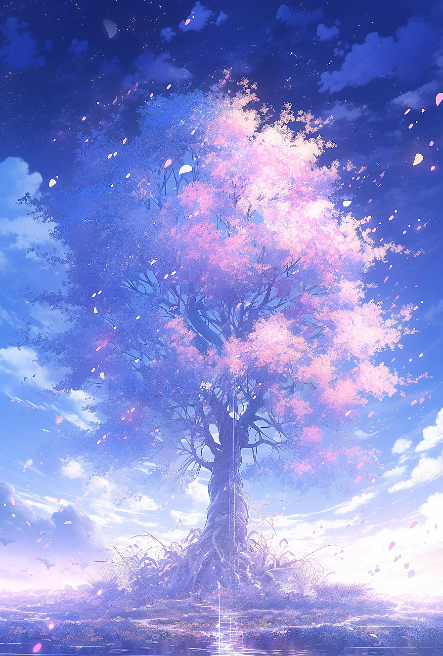 让花成花, 让树成树。