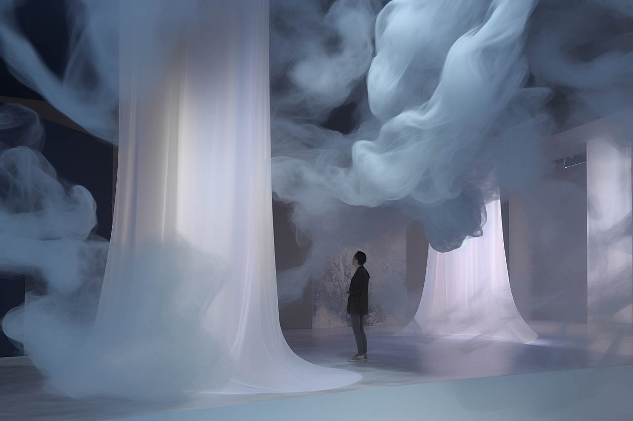 当云进入艺术馆（图ZMzM4MzkzMDE2） - 实验艺术 - 站酷设计师灼烧镜片原创素材 - 站酷ZCOOL