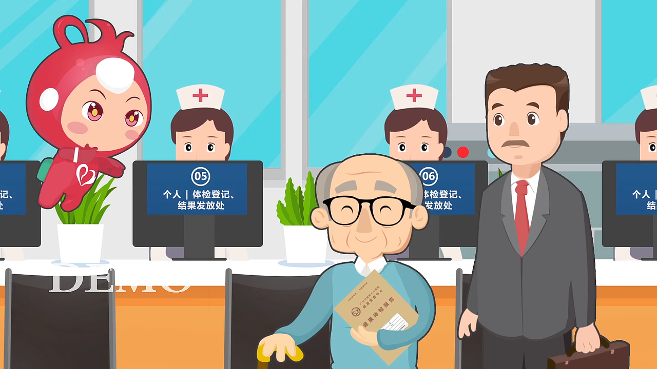 去医院体检的流程是怎么样的 需要注意些什么？（图ZMzA5MjQyNjYw） - 动画片 - 站酷设计师聚匠文化原创素材 - 站酷ZCOOL